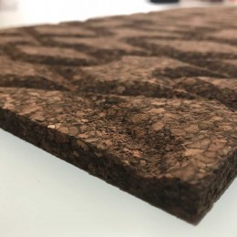 Cork decorative panel 3d