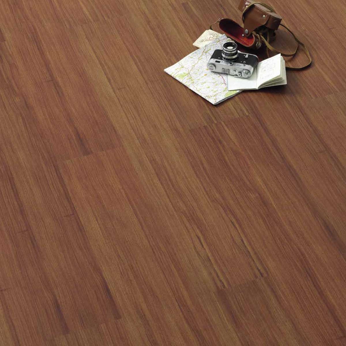 Pavimento in sughero effetto legno Pao Rosa