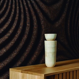 noise-absorbing Cork panel