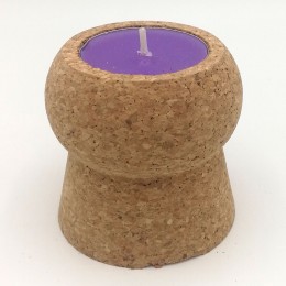 tris cork candles