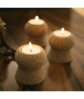 Tea-Light candleholder in cork