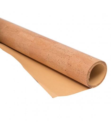 Vegan Fabric - Cork leather beige color