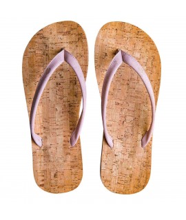 Cork flip flop Chic Pink 4