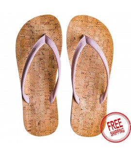 Cork flip flop Chic Pink 5