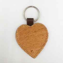 Portachiavi in pelle di sughero