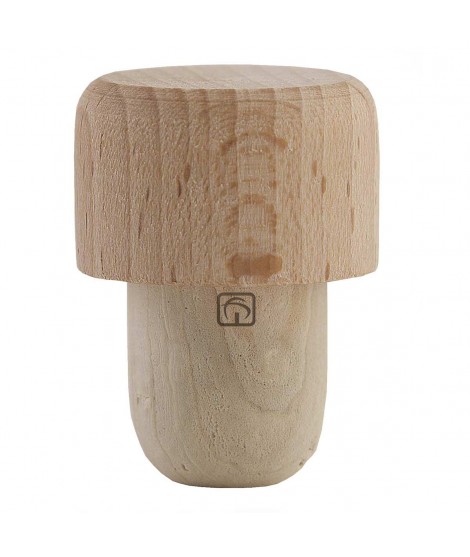 Tappo in sughero naturale incapsulato Cap Nature