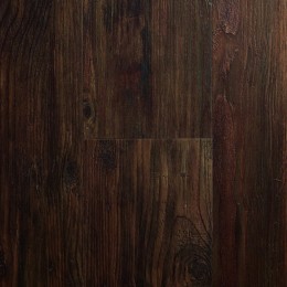 Cork floor wood effect