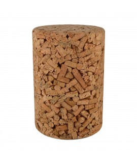 stool made by cork stopper