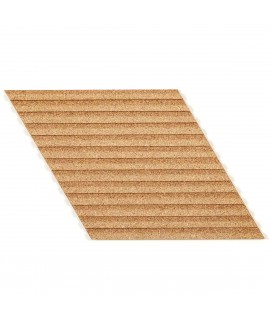 Pannello di sughero Stripes Rhombus