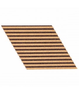 Cork coating Stripes Rhombus Mix