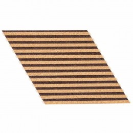 Cork coating Stripes Rhombus Mix